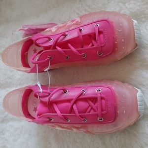 Jelly lace up sneaker body wrappers size 3